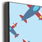 Airplane Theme 20x30 Wood Print - Closeup