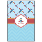 Airplane Theme Wood Print - 20x30 (Personalized)