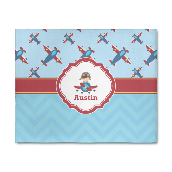 Custom Airplane Theme 8' x 10' Patio Rug (Personalized)