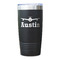 Airplane Theme Black Polar Camel Tumbler - 20oz - Single Sided - Approval