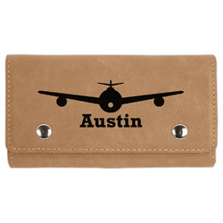 Airplane Theme Cards & Dice Set - Light Brown (Personalized)