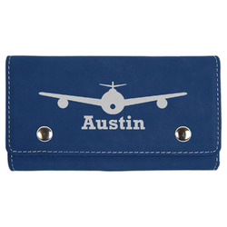 Airplane Theme Cards & Dice Set - Navy Blue (Personalized)