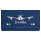 Airplane Theme Cards & Dice Set - Navy Blue - Front