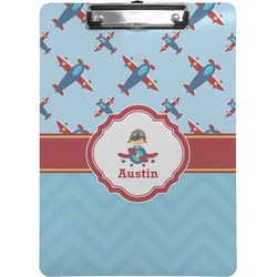 Airplane Theme Clipboard (Letter Size) (Personalized)