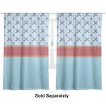 Airplane Theme Curtain Panel - Custom Size