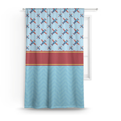 Airplane Theme Curtain Panel - Custom Size