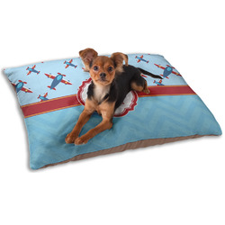 Airplane Theme Dog Bed - Small w/ Name or Text