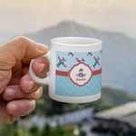 Airplane Theme Single Shot Espresso Cup - Single (Personalized)