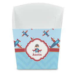 Airplane Theme French Fry Favor Boxes (Personalized)