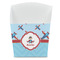 Airplane Theme French Fry Favor Box - Front View