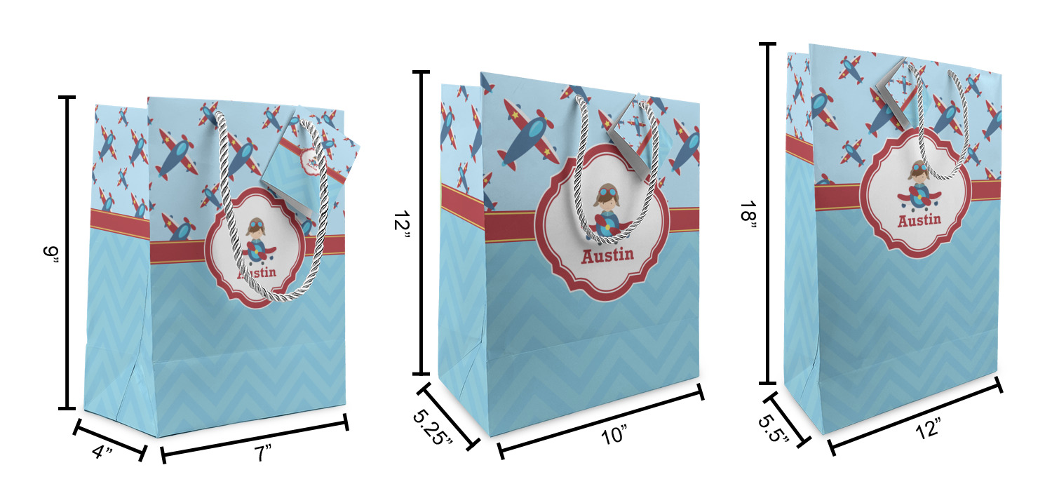 Airplane Theme Design Custom Holiday Stocking - Neoprene