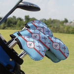 Airplane Theme Golf Club Iron Cover - Set of 9 (Personalized)