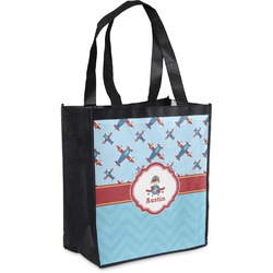 Airplane Theme Grocery Bag (Personalized)