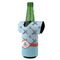 Airplane Theme Jersey Bottle Cooler - ANGLE (on bottle)