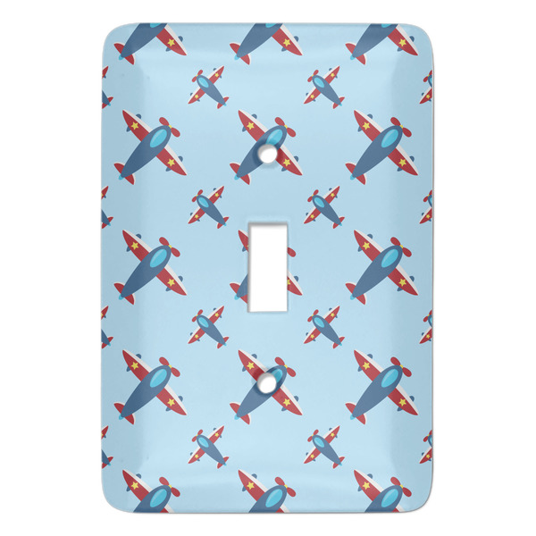 Custom Airplane Theme Light Switch Cover