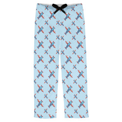 Airplane Theme Mens Pajama Pants - S