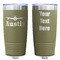 Airplane Theme Olive Polar Camel Tumbler - 20oz - Double Sided - Approval