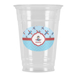 Airplane Theme Party Cups - 16oz (Personalized)