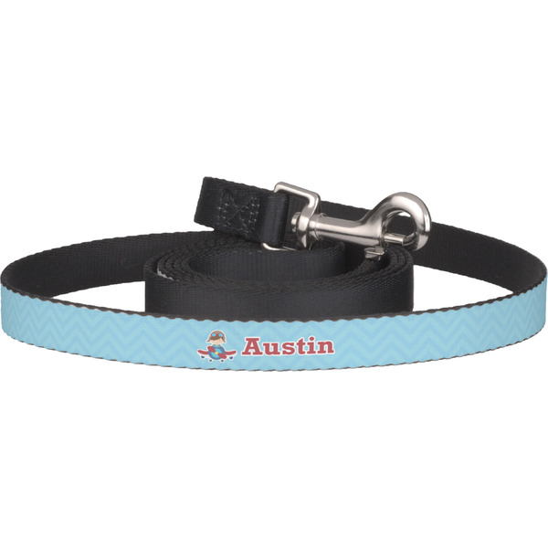 Custom Airplane Theme Dog Leash (Personalized)