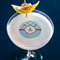 Airplane Theme Printed Drink Topper - Small - In Context