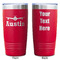 Airplane Theme Red Polar Camel Tumbler - 20oz - Double Sided - Approval