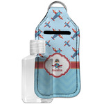 Airplane Theme Hand Sanitizer & Keychain Holder - Large (Personalized)