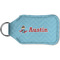 Airplane Theme Sanitizer Holder Keychain - Small (Back)