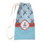 Airplane Theme Small Laundry Bag - Front View