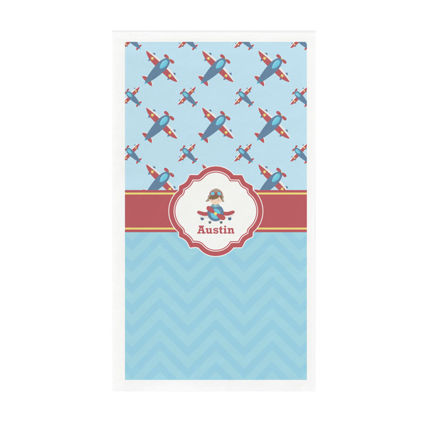 Custom Airplane Theme Guest Paper Towels - Full Color - Standard (Personalized)