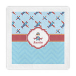 Airplane Theme Decorative Paper Napkins (Personalized)