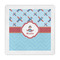 Airplane Theme Standard Decorative Napkin - Front View