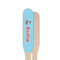 Airplane Theme Wooden Food Pick - Paddle - Single Sided - Front & Back