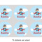 Airplane & Pilot 3" Multipurpose Round Labels - Sheet