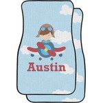 Airplane & Pilot Car Floor Mats (Front Seat) (Personalized)