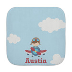 Airplane & Pilot Face Towel (Personalized)