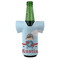 Airplane & Pilot Jersey Bottle Cooler - Set of 4 - FRONT (on bottle)