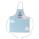 Airplane & Pilot Kid's Apron - Medium (Personalized)