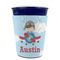 Airplane & Pilot Party Cup Sleeves - without bottom - FRONT (on cup)