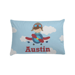 Airplane & Pilot Pillow Case - Standard (Personalized)