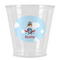 Airplane & Pilot Plastic Shot Glasses - Front/Main