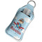 Airplane & Pilot Sanitizer Holder Keychain - Large in Case