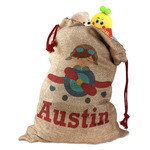 Airplane & Pilot Santa Sack (Personalized)