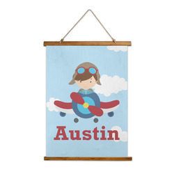 Airplane & Pilot Wall Hanging Tapestry (Personalized)