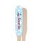 Airplane & Pilot Wooden Food Pick - Paddle - Single Sided - Front & Back