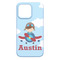 Airplane & Pilot iPhone 13 Pro Max Case - Back