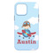 Airplane & Pilot iPhone 13 Pro Max Tough Case - Back