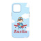 Airplane & Pilot iPhone 13 Pro Tough Case - Back