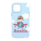 Airplane & Pilot iPhone 13 Tough Case - Back