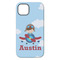 Airplane & Pilot iPhone 14 Pro Max Tough Case - Back