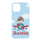 Airplane & Pilot iPhone 15 Pro Case - Back